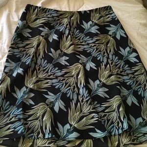 Ann Taylor Floral Skirt